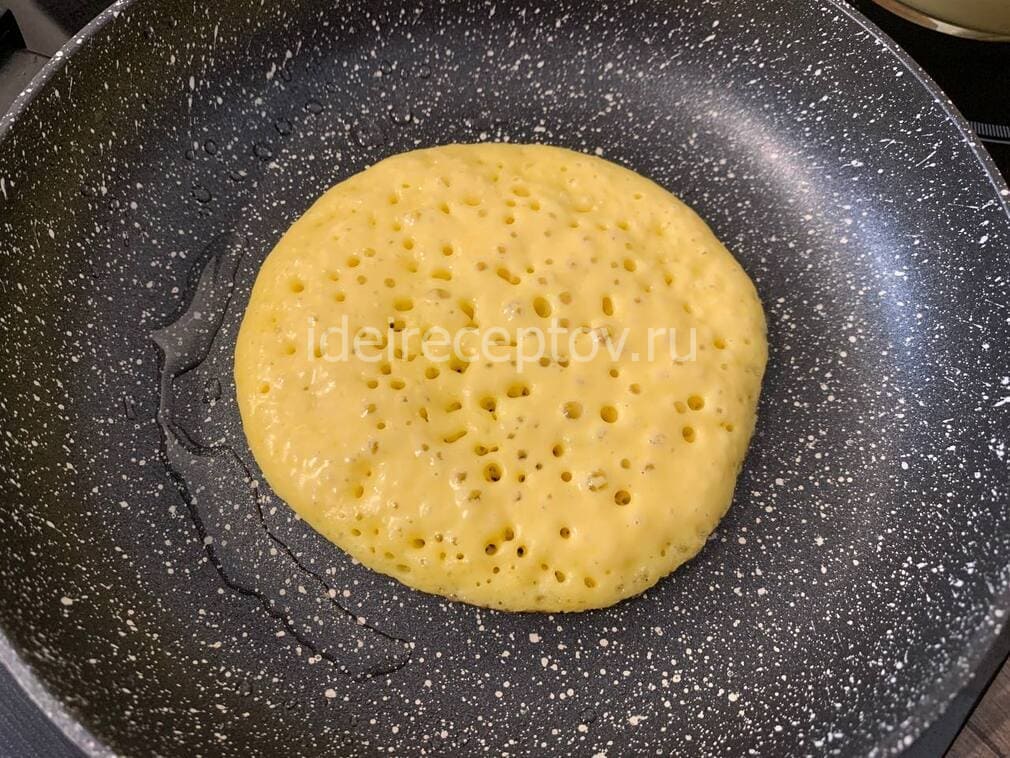 Тыквенные панкейки на молоке