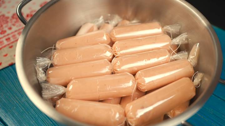 Сосиски по-новому с ярким вкусом! Как из магазина, только натурально