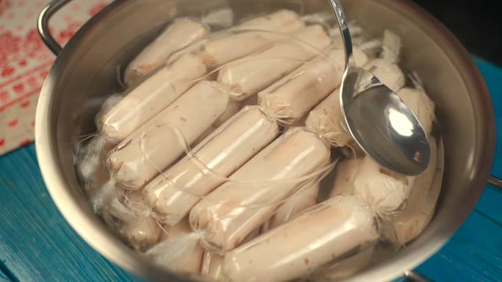 Сосиски по-новому с ярким вкусом! Как из магазина, только натурально