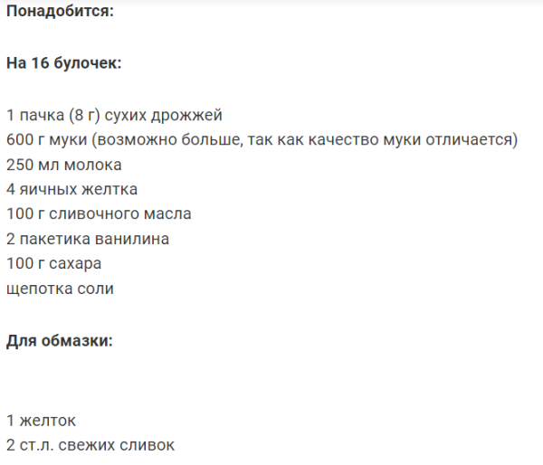 Булочки «Любимые за 9 копеек»