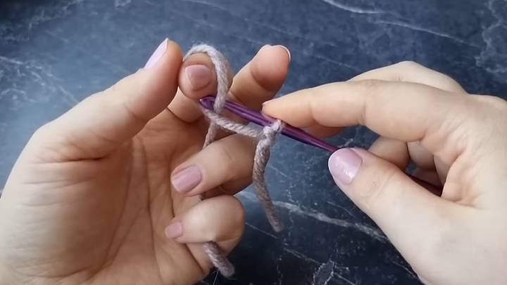 Трюк от опытной вязальщицы. Набор петель через кольцо