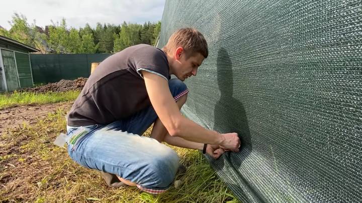 Народный умелец делится отличной идеей. Забор за 1 сутки без фундамента