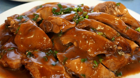 Запеченое мясо в фруктовом маринаде