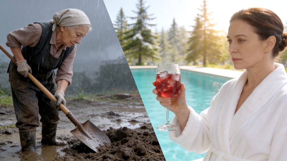 «Бери лопату!»: свекровь ждала на картошке в дождь, а я выбрала тёплый бассейн