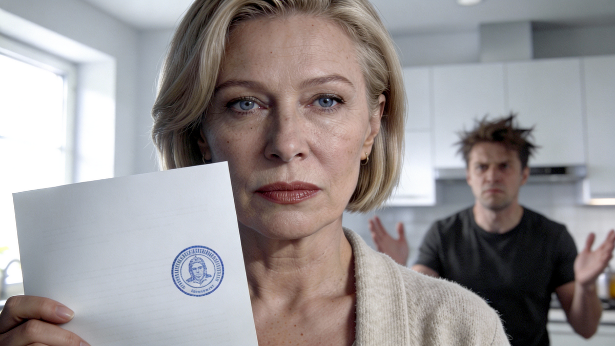 «Я здесь обои клеил, имею право!» - Зять не унимался, пока я не достала выписку: «У тебя 24 часа»